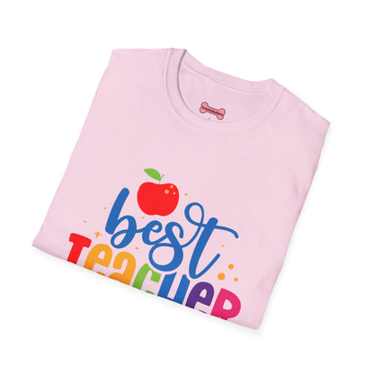 T-Shirt: "Best Teacher Ever" Teacher Appreciation Gift, Thank You Teacher Tee,