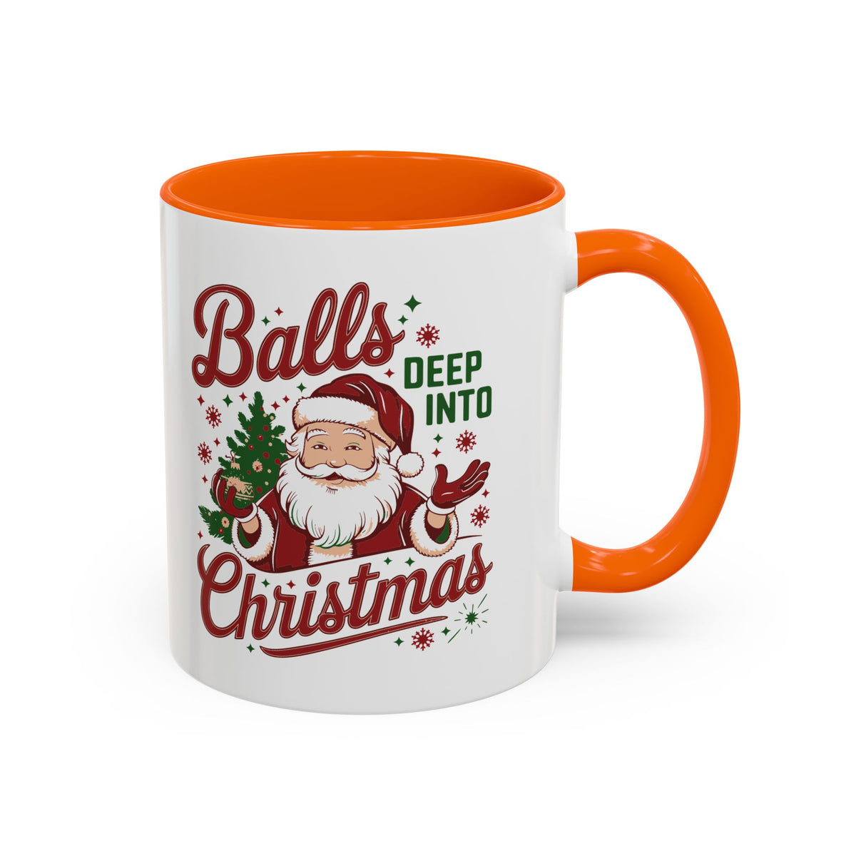 Mug  'Balls deep into Christmas' Christmas (11oz/15oz)