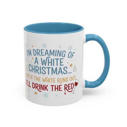 Mug  'Dreaming of a White Christmas' Fall Christmas (11oz/15oz)