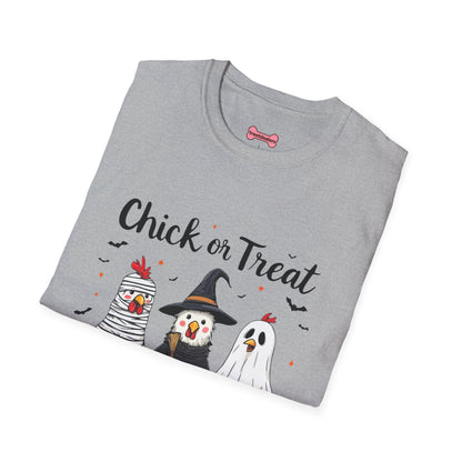 T-Shirt: "Chick or Treat" Halloween