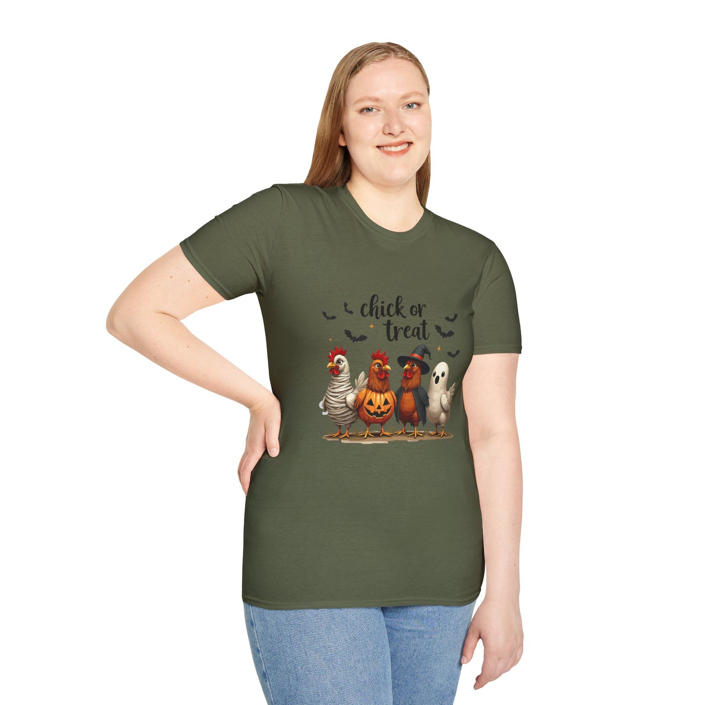 T-Shirt: "Chick or Treat" Halloween