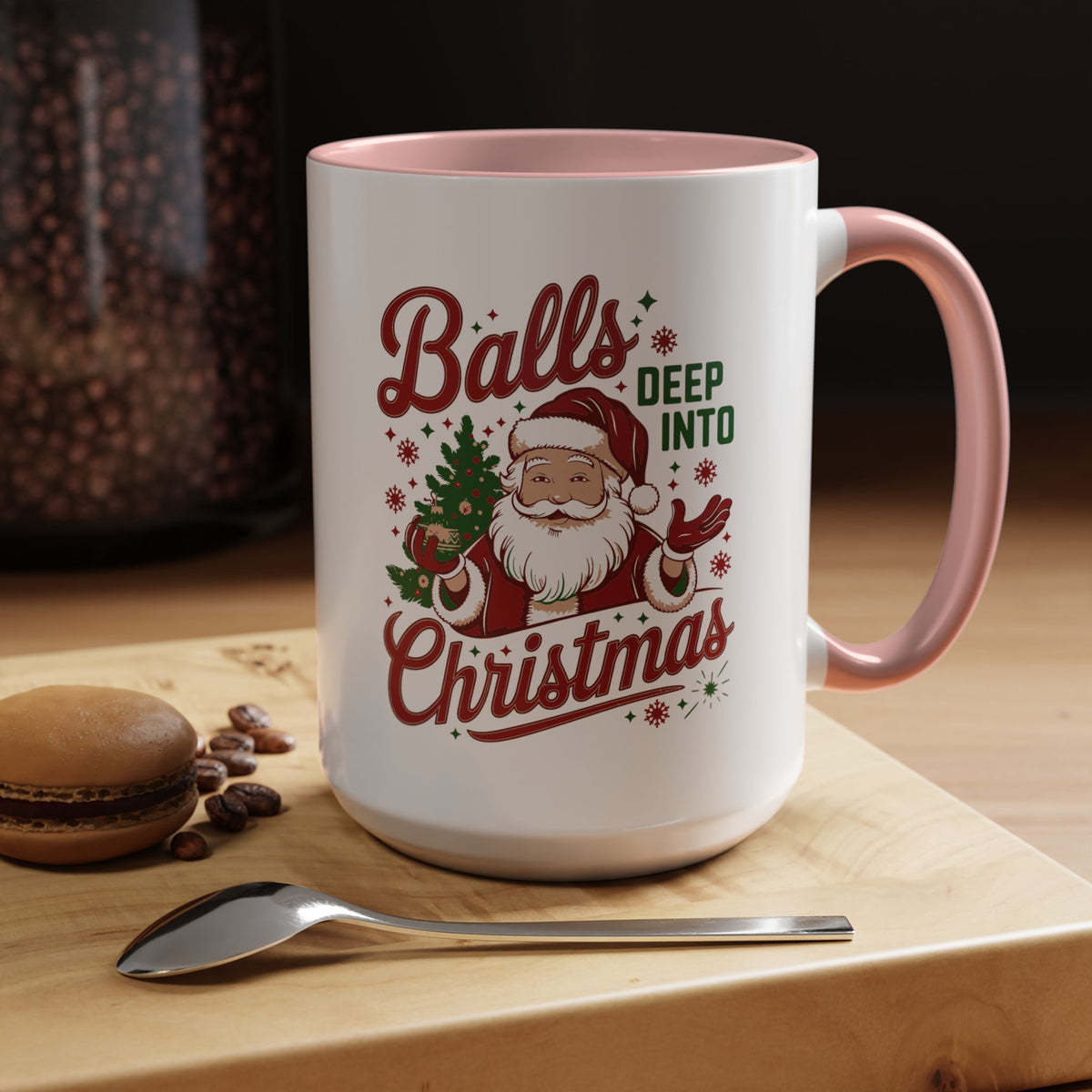 Mug  'Balls deep into Christmas' Christmas (11oz/15oz)