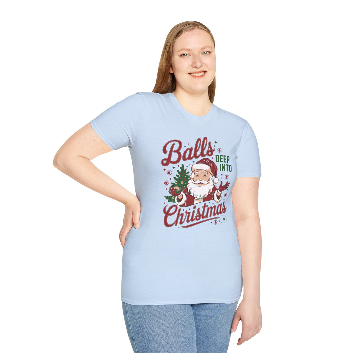 Christmas T-Shirt 'Balls deep into Christmas'