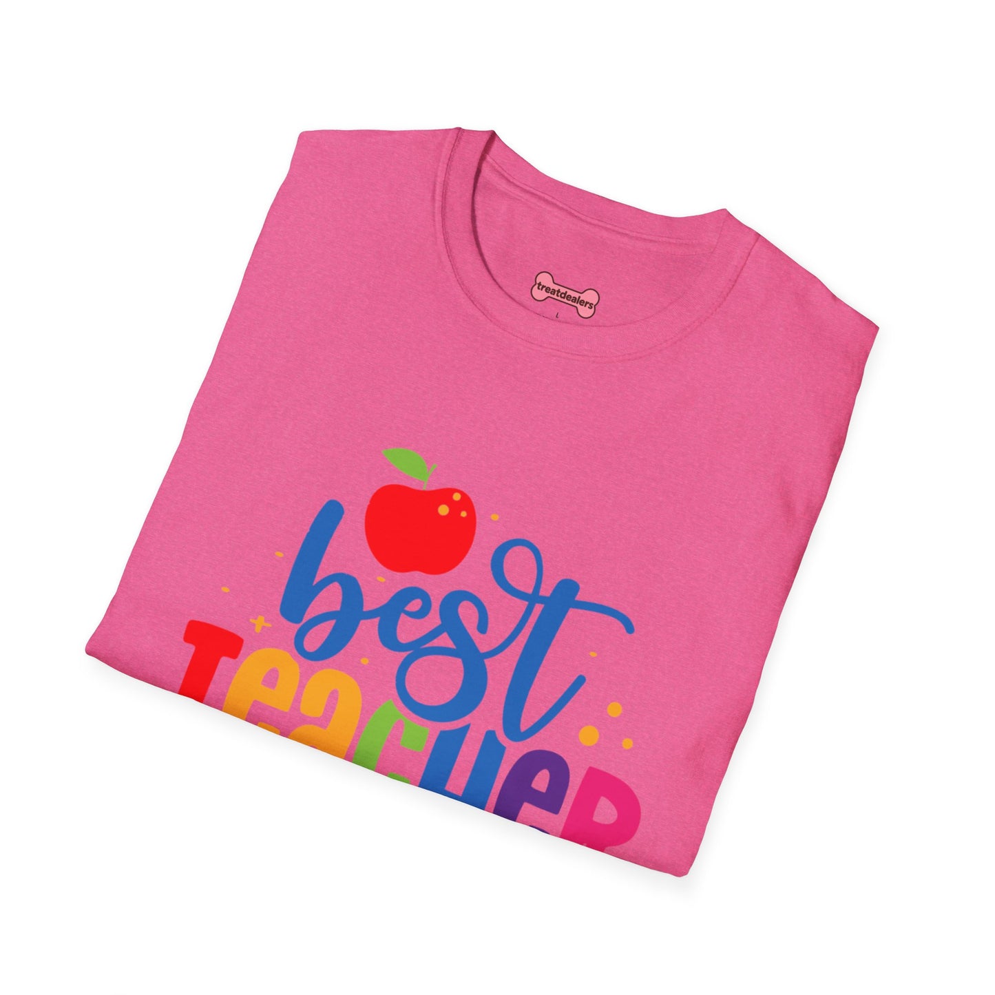 T-Shirt: "Best Teacher Ever" Teacher Appreciation Gift, Thank You Teacher Tee,