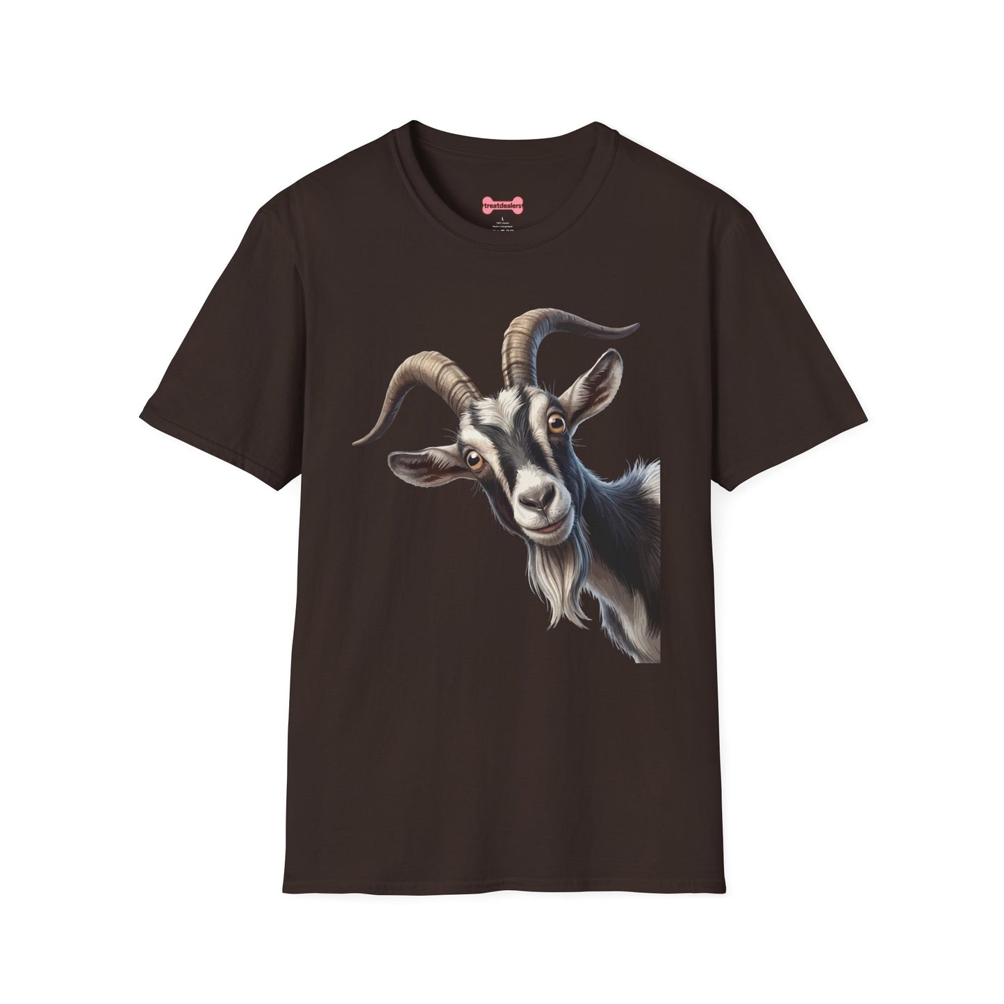Funny Goat Lover T-Shirt — Cute Goat Graphic Tee for Animal Fans