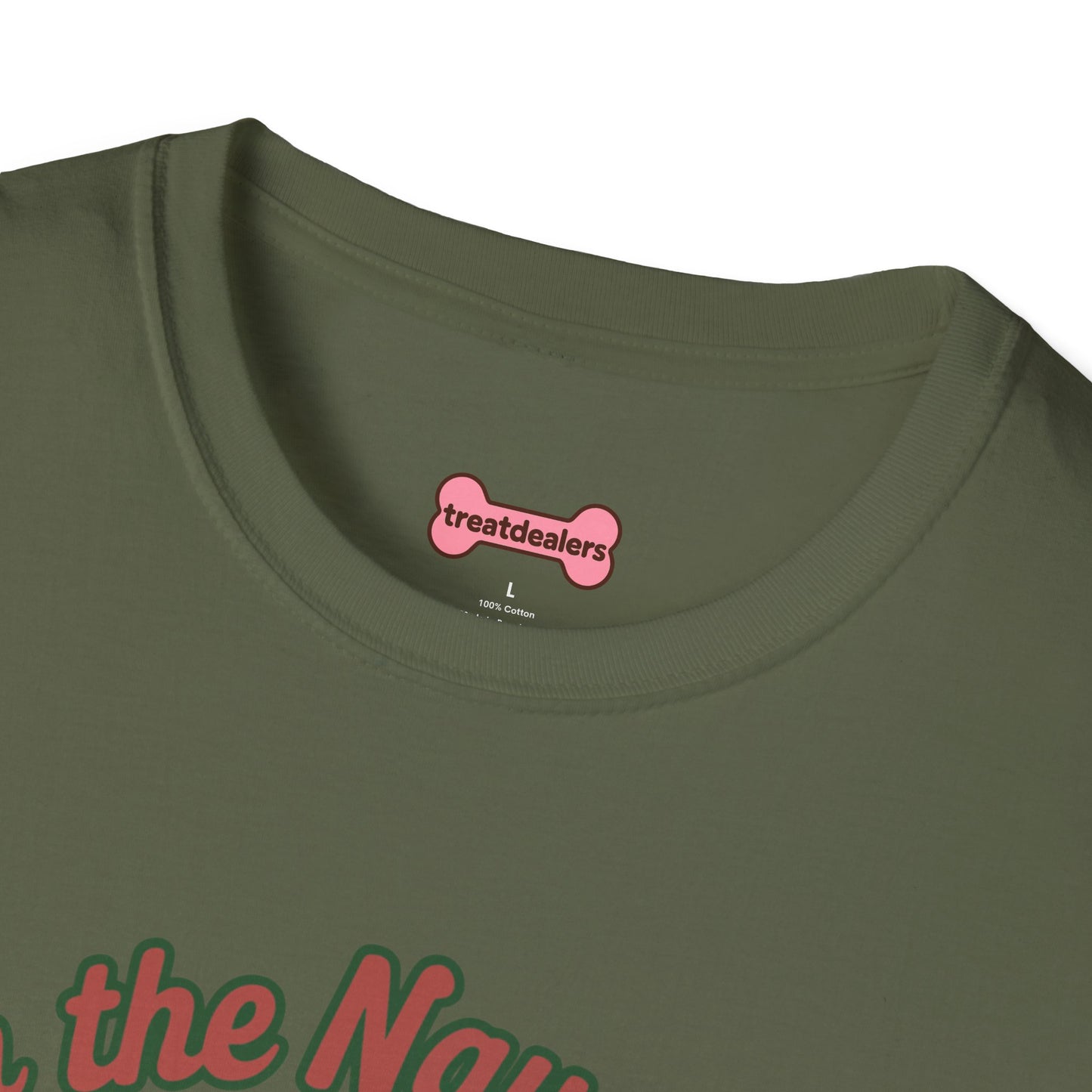 Christmas Unisex T-Shirt 'On the Naughty List and Loving It' Funny Holiday Shirt