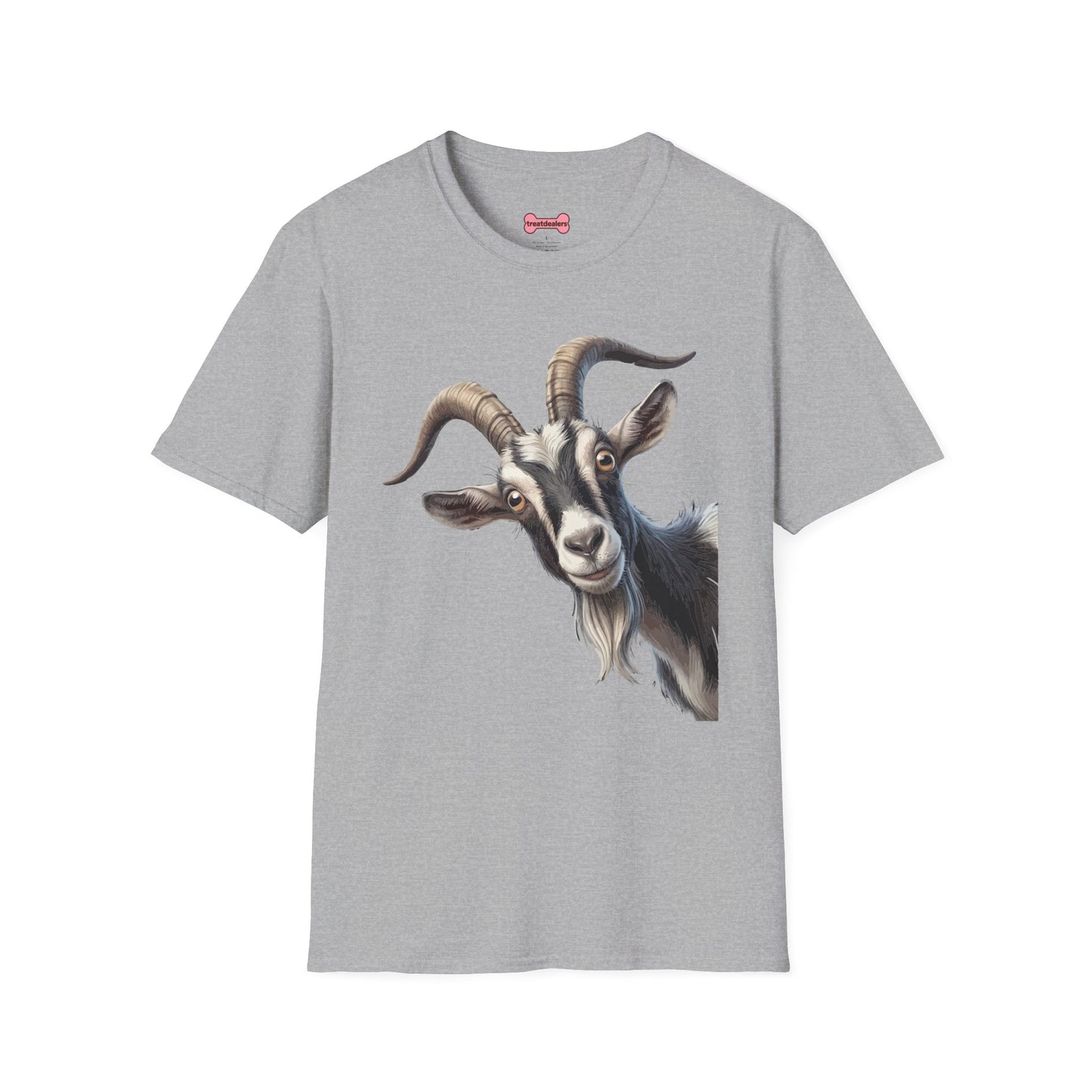 Funny Goat Lover T-Shirt — Cute Goat Graphic Tee for Animal Fans