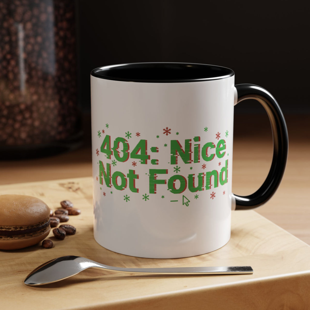 Mug '404 Nice not found' Christmas (11oz/15oz)
