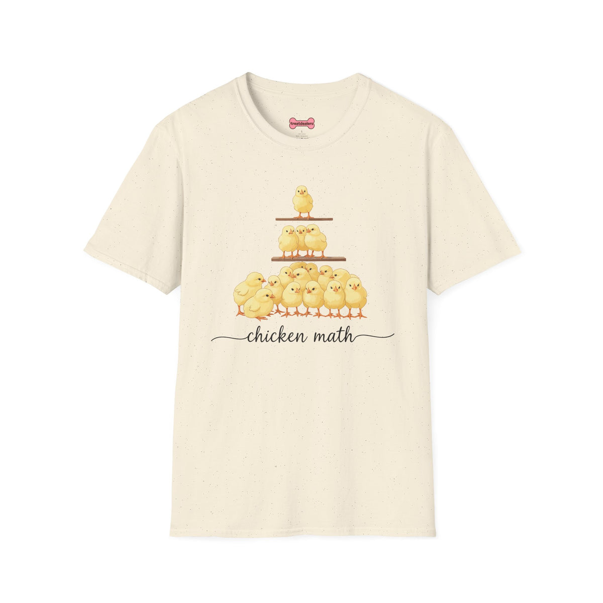 T-Shirt 'Chicken Math' Funny Shirt Chicken Lover Tee