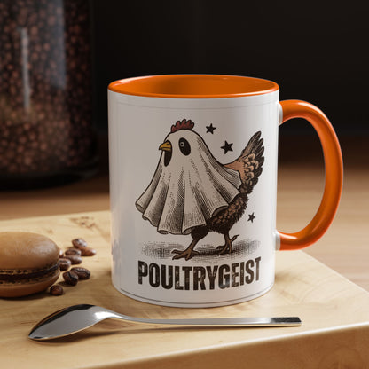 Mug 'Poultry Geist' Fall Halloween (11oz/15oz)
