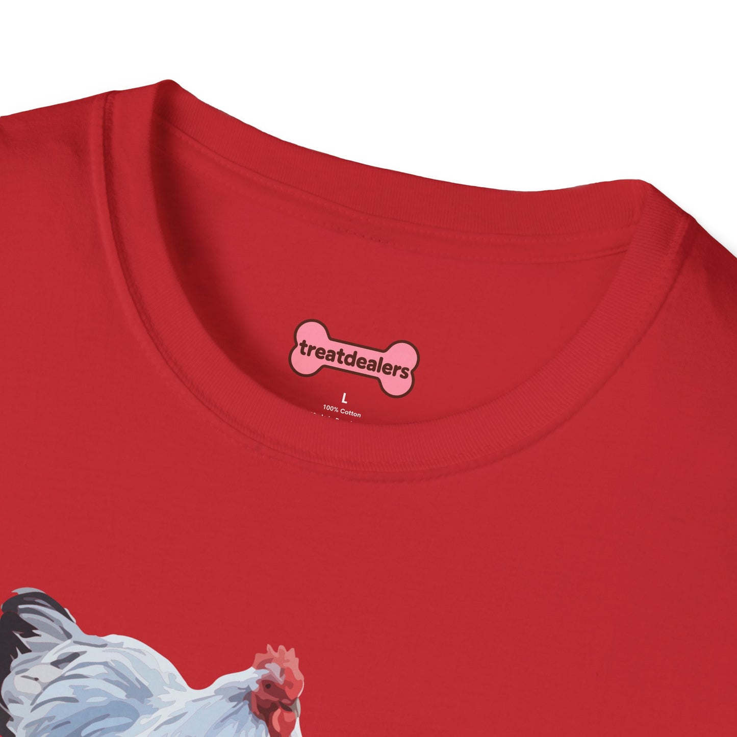 T-Shirt 'Easily Distracted By Peckers' Funny Shirt Chicken Lover Tee