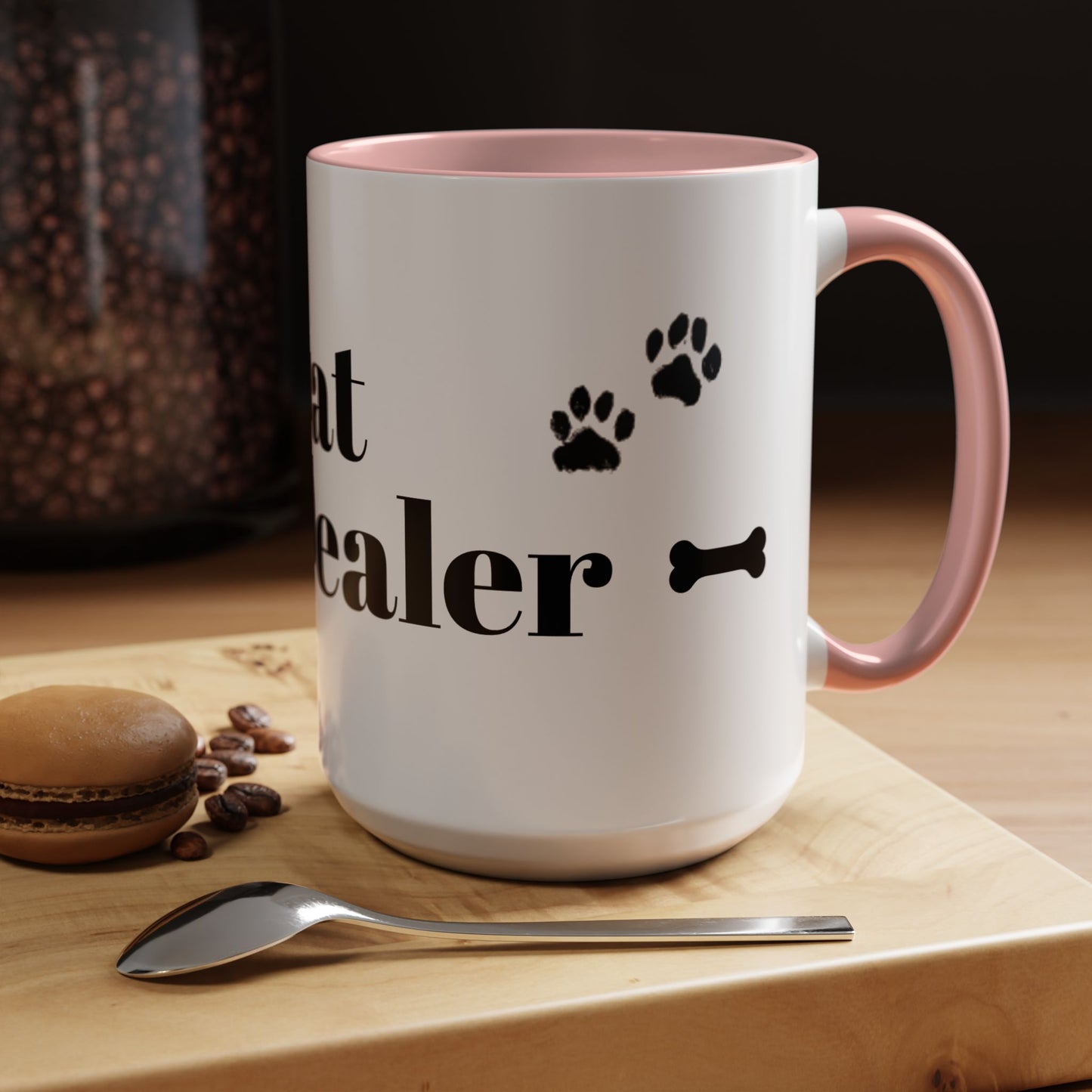 Coffee/Tea Mug: "Treat Dealer" (11oz/15oz)