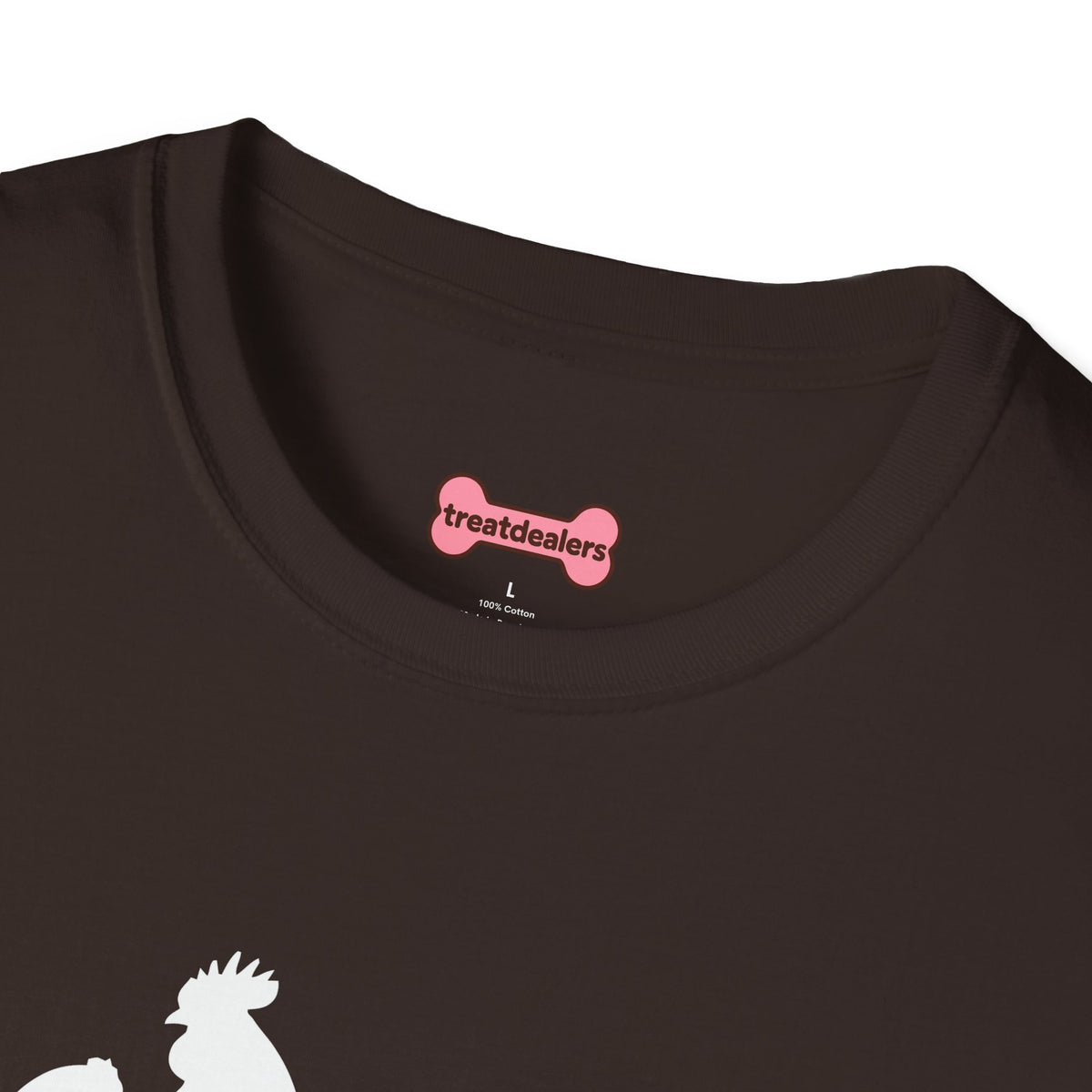 Unisex T-Shirt 'Chickens are like Potato Chips' Funny Shirt Chicken Lover Tee White