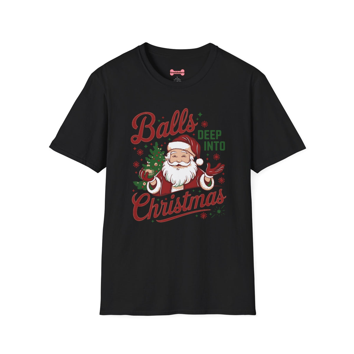 Christmas T-Shirt 'Balls deep into Christmas'