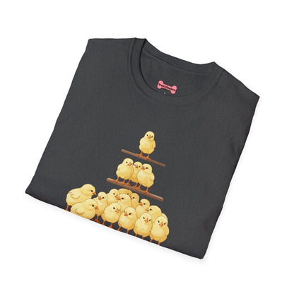 T-Shirt 'Chicken Math' Funny Shirt Chicken Lover Tee