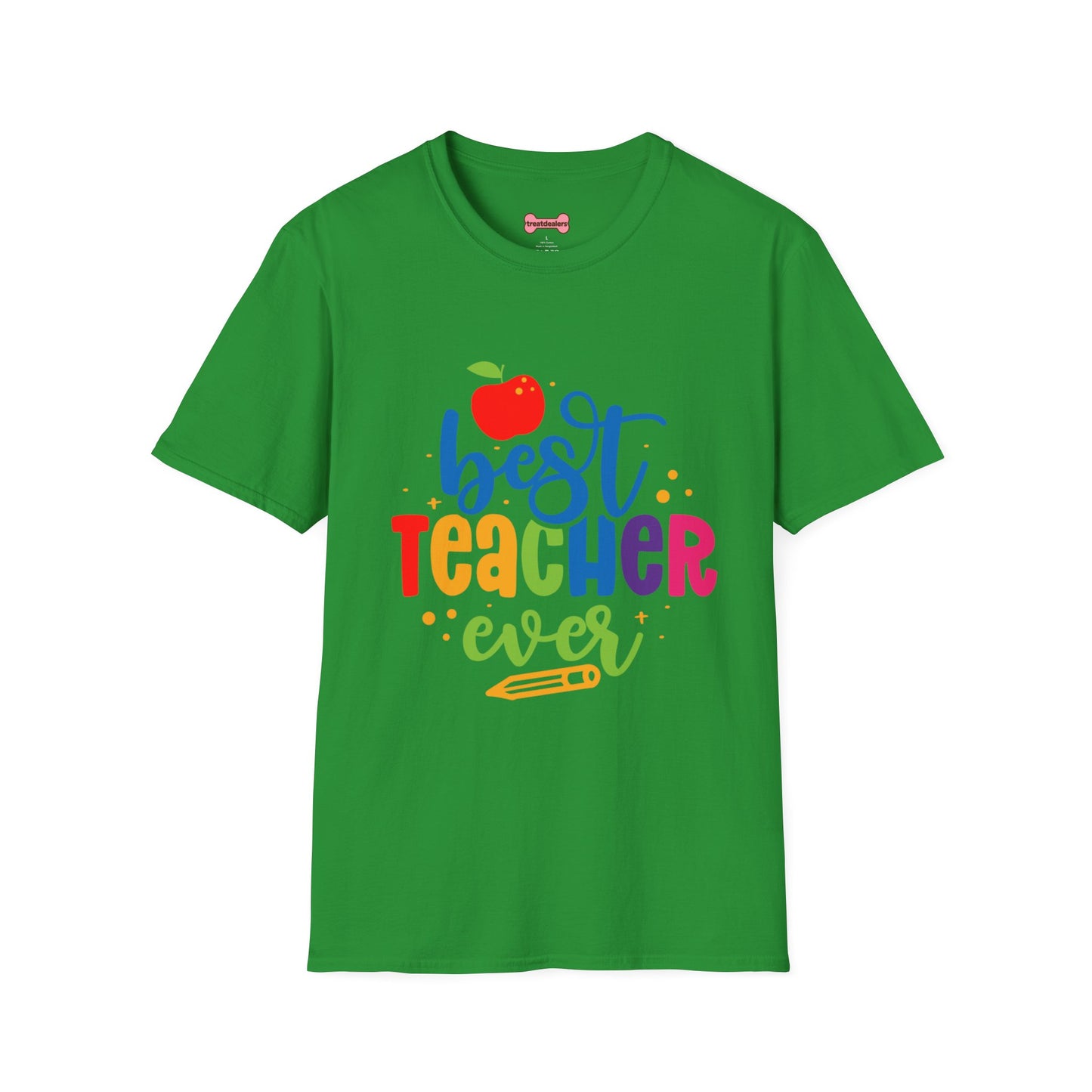 T-Shirt: "Best Teacher Ever" Teacher Appreciation Gift, Thank You Teacher Tee,