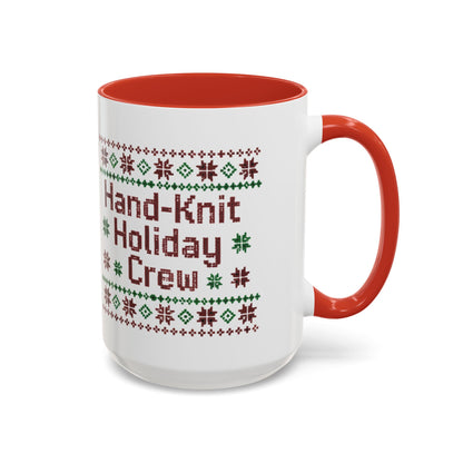 Coffee Mug 'Hand-Knit Holiday Crew' (11oz/15oz)