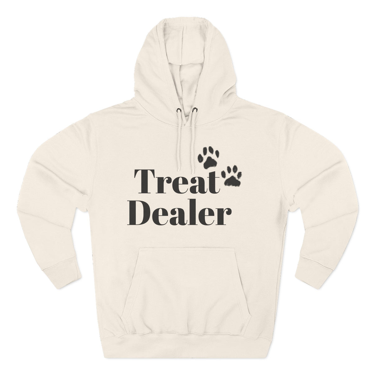 Fleece Hoodie: "Treat Dealer"