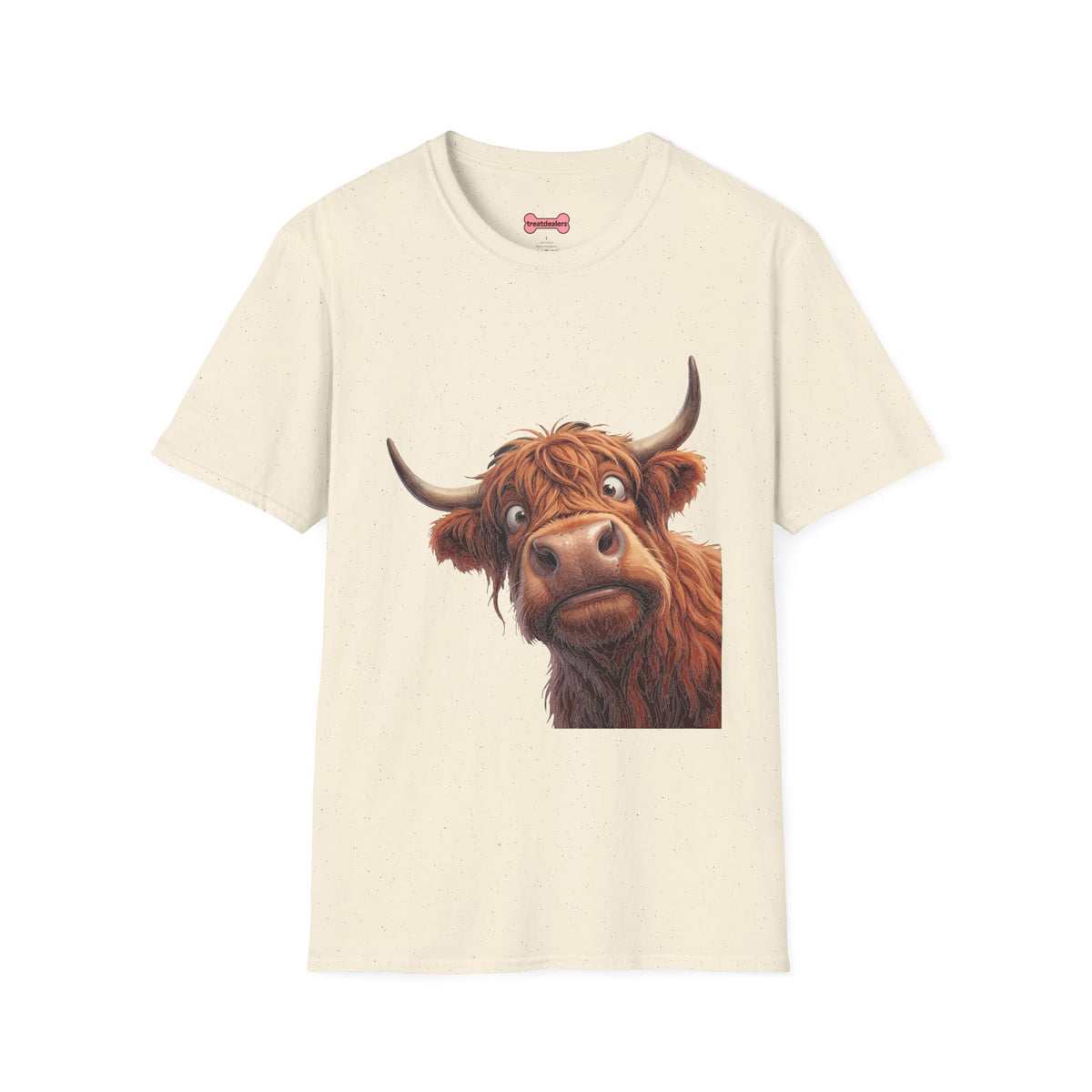 Highland Cow Lover T-Shirt — Cute Farm Animal Tee for Animal Lovers
