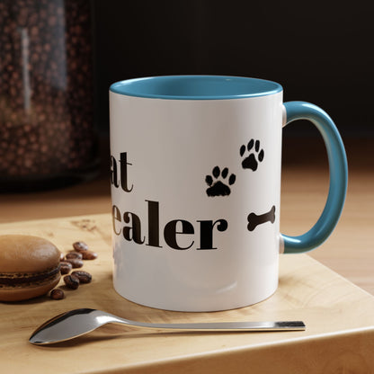 Coffee/Tea Mug: "Treat Dealer" (11oz/15oz)