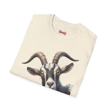 Funny Goat Lover T-Shirt — Cute Goat Graphic Tee for Animal Fans