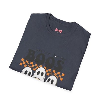 T-Shirt: Halloween "Just here for the Boos"